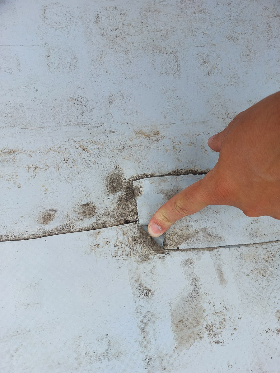 Diagnostika střešních defektů